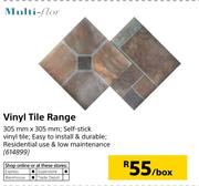Multi Flor Vinyl Tile Range-Per Box