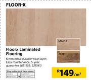 Floor-X Laminated Flooring-Per Sqm