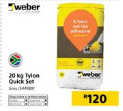 Weber Tylon Quick Set (Grey)-20kg