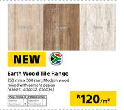 New Earth Wood Tile Range-Per Sqm