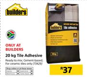 Builders Tile Adhesive-20Kg