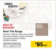 Fired Earth River Tile Range-Per Sqm