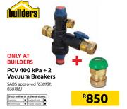 Builders PCV 400 kPa +2 Vacuum Breakers