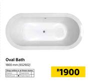 Oval Bath 1800 mm
