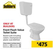 Buildesr Front Flush Value Toilet Suite