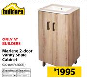 Builders Marlene 2 Door Vanity Shale Cabinet 500mm