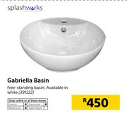 Splashworks Gabriella Basin