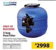 BlueChem 3-Bag Pool Filter