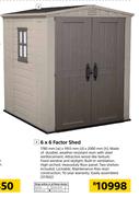 Keter 6 x6 Factor Shed