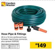 Garden Master Hose Pipe And Fittings