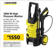 Karcher 1400 W High Pressure Washer K2 360