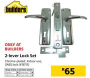Builders 2 Lever Lock Set