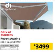 Designhouse Retract Awning 3.95m x 2.5m
