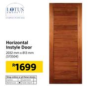 Lotus Amoretti Horizontal Instyle Door 2032mm x 813mm