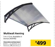 Multiwall Awning-1m x 1.2m