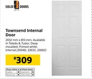 Solid Doors Townsend Internal Door-2032mm x 813mm 