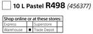 Plascon Polvin Walls & Ceilings In Pastel-10Ltr