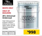 Fired Earth Universal Undercoat-20Ltr