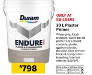 Duram Endure Plaster Primer-20Ltr