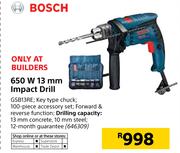 Bosch 650W 13mm Impact Drill GSB13RE