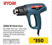 Ryobi 2000W Heat Gun HG-2000