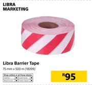 Libra Barrier Tape 75mm x 500m