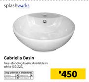 Splashworks Gabriella Basin