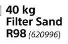 Bluechem 40Kg Filter Sand