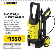 Karcher 1400W High Pressure Washer K2.360