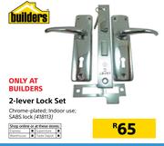 Builders 2 Lever Lock Set