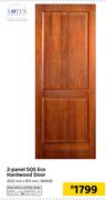 Lotus 2 Panel SQ5 Eco Hardwood Door 2032mmX813mm