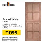 Solid Doors 8-Panel Stable Door 2032mmX813mm