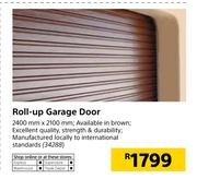 Roll-Up Garage Door 2400mmX2100mm