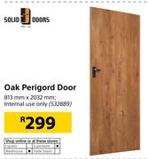 Solid Doors Oak Perigord Door 2032mmX813mm