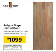 Solid Doors Saligna Finger Jointed Door 2032mmX813mm