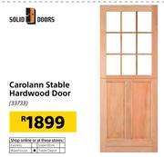Solid Doors Carolann Stable Hardwood Door 