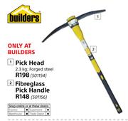 Builders Fibreglass Pick Handle