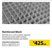 Reinforced Mesh 6mX2.4m-Each