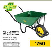 Lasher 65L Concrete Wheelbarrow