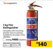 Inta Safty 4.5kg Fire Extinguisher