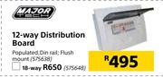 Major 18-Way Distribution Board