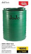 JoJo Tanks 5000Ltr Water Tank