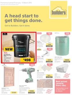 Builders WC & PE : A Head Start To Get Things Done (15 Jan - 10 March 2019), page 1