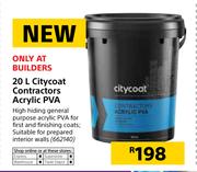 20Ltr Citycoat Contractors Acrylic PVA