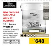 Fired Earth 20Ltr Severe Weather