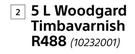 Dulux 5Ltr Woodgard Timbavarnish