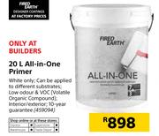 Fired Earth 20Ltr All In One Primer