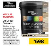 Fired Earth 20Ltr Four Seasons