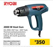 Ryobi 2000W Heat Gun HG-2000