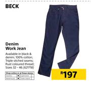 Beck Denim Work Jean
